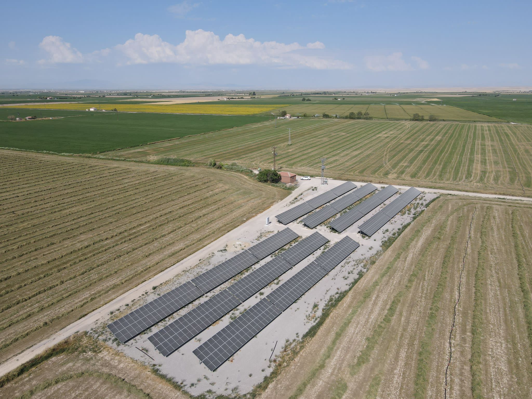 Yenisanlar Mimarlık Tarımsal Sulama 2x500 kW